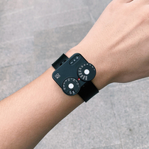 (Spot) New leather DOOMO Meter Strap new anti-drop ring (excluding light Meter