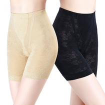 Middle-rise flat angle shaped into the belly panties female gastric buttocks anti-walking shorts