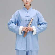 Taiji clothing men and women Summer thin performance clothing martial arts costume competition Taijiquan short sleeve Chinese style clothing