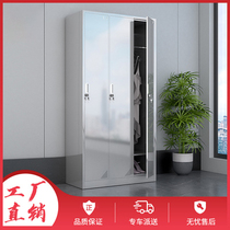 304 stainless steel three-door locker workers Swimming Pool 3-door 201 dormitory change closet storage cabinet lockers