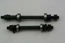 Ordinary bicycle bearing hub shaft with screw accessories shaft shaft solid shaft modified Palin bearing accessories