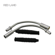 Road mountain bike v brake elbow kit childrens bicycle brake line duct v brake dustproof rubber sleeve accessories