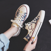 Hong Kong Tide Card Sails Shoes Women 2022 Spring New 100 Hitch Cream Shoes Small Crowd Design Sensation Board Shoes