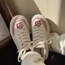 Hong Kongs small crowd original little white shoes ins Chains 100 lap sails shoes women 2022 Spring new casual board shoes