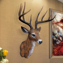 European style retro large deer head Wall Wall decoration wall decoration Home Living Room Bar shop wall Wall Wall Wall Wall