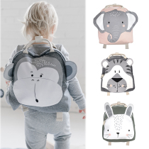 MisterFly Australian baby backpack Simple Ins wind Cute animal kindergarten school bag children cartoon girl