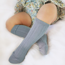 Color supplement Spanish condor childrens tube socks Summer thin baby socks classic candy color
