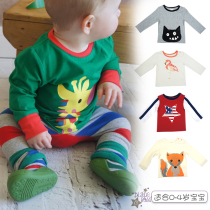 British Blade Rose childrens clothing Mens and womens childrens baby baby cute cartoon cotton sweater long-sleeved t-shirt