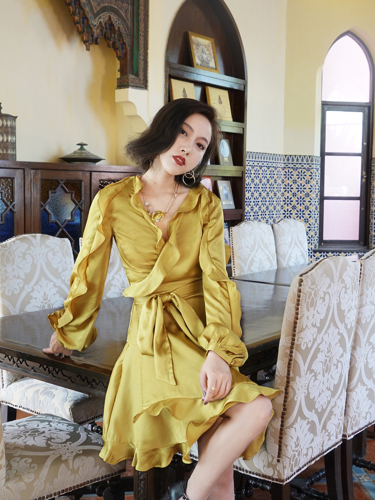 来自【reve芮芙高定女装】分享的穿衣搭配经验