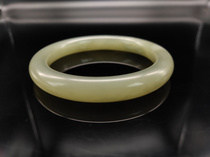 Collection grade Ming and Qing Hetian jade bracelet old bracelet old object old rosary Pearl Jade bronze ware