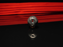 Antique beads Tibetan boutique sugar ball bead blue - janube ball bead old object in the Tibetan Old Pearl