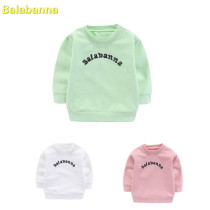 Balabanna Childrens Clothing Baby Pure Cotton Sweatshirt New Spring Autumn Season Young Baby Comfort Casual Blouse Spring Clothing