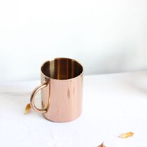 Nordic simple golden stainless steel mug rose gold water Cup toothbrush cup
