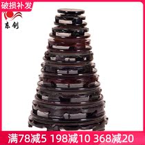 Jars frame wine bottle ping jars chassis wine bottle ping base jar wine bottle ping shoe flower-pots with the shoe