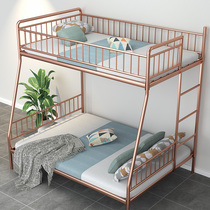 Up and down bunk bed double bed double bed small family dormitory household high and low bed bed Mathematical elevated bed