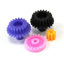 Four-wheel drive gear diy gear Plastic reduction gear Double-layer four-wheel drive gear package gear set diy