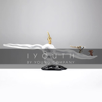 IYOUTH Italys Bosa Nordic minimalist monster series of modern art ceramic sculptures Decorative Pendulum