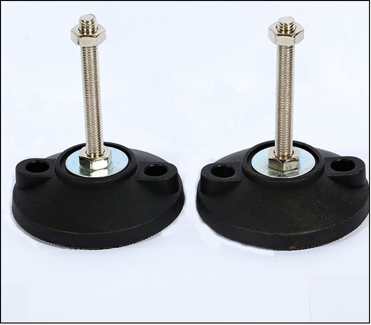 60尼龙固定调节脚可调支撑脚脚杯调整脚地脚螺丝蹄脚螺栓底盘地脚