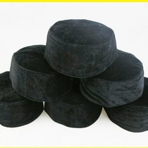 New autumn and winter mens prayer hat ethnic minority mechanism embroidered hat Muslim hat gold velvet prayer hat