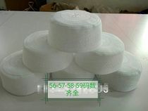 musilins new pure white Hui prayer hat Pure white mens hat