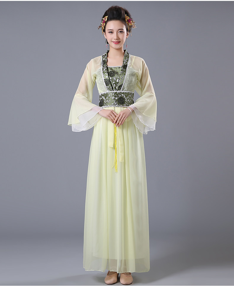 古装贵妃古筝汉服女装演出服七仙女公主裙成人25-35周岁影楼写真