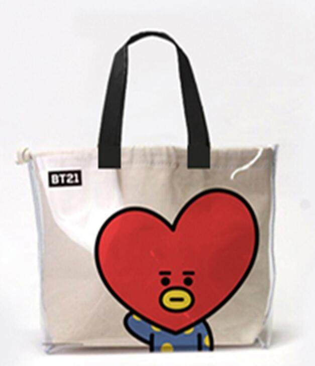 bt21 pvc shoulder bag