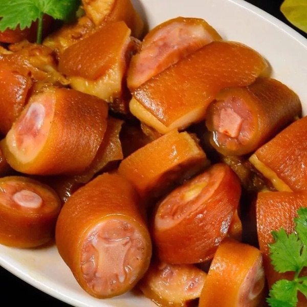 五香卤猪尾巴 酒店特色招牌菜半成品食材 飘香猪尾400g特色私房菜_猪