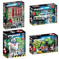 Spot playmobil Mobi Ghostbusters 9219 Haunted House 9220 Car 9221 Marshmallow 9222 Hot Dog Stand