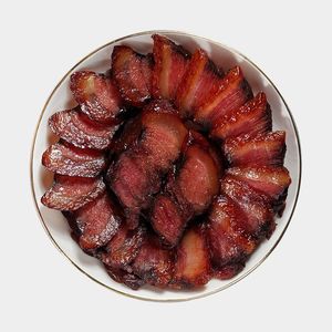 正宗五花肉腊肉腊肠农家自制咸肉杭州特色腌肉非烟熏味500g真空装