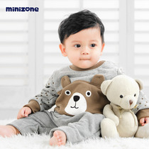 Childrens long-sleeved sweater 2020 autumn new cute three-dimensional ear baby casual pullover cute top