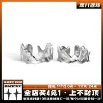 1STXULIE original sterling silver couple ring niche design ring opening index finger pair ring holiday gift for men and women