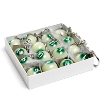 Billiards supplies accessories size luminous 16 color key chain ball buckle creative gift billiards pendant jewelry