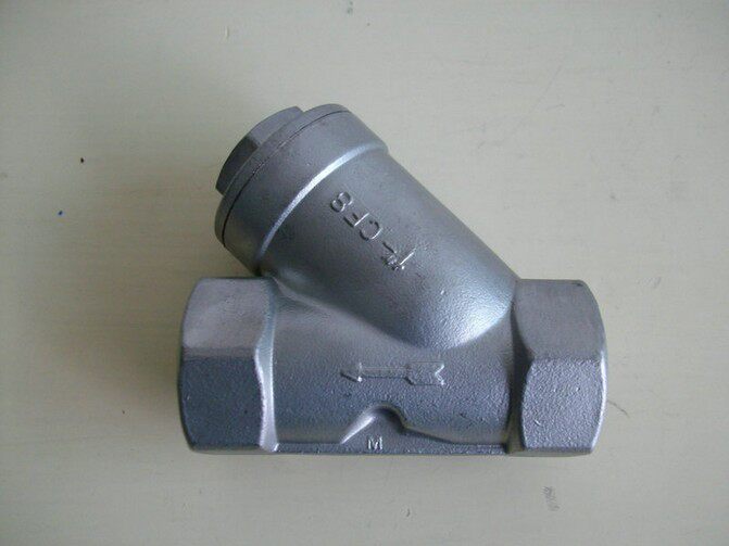 304不锈钢丝扣过滤器丝口内螺纹水蒸汽y型过滤器dn15 20 25 40 5_双氙