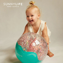 Australian sunnylife swimming pool beach children adult play water polo fun water toy beach balls inflatable dinghy red