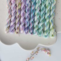Impressionist hand-dyed gradient No 25 embroidery thread (Royalbrodrie France