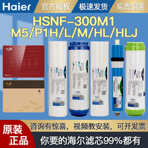 Haier Strauss Water purifier filter HSNF-300M1 HSNF-300M1 M5 P1H P1H L M HL HLJ activated carbon ultrafiltration
