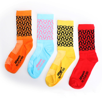 Riding Socks Road Bike Sports Fitness Competition Middle Cylinder Speed Dry Breathable Outdoor Elastic Knit Tide Socks