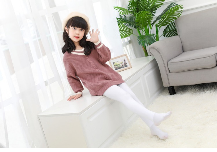 淘宝儿童肉色连裤袜加厚加绒舞蹈袜