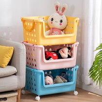 Japan Alice color can be combined finishing basket environmental protection plastic large childrens toy debris overlay storage box