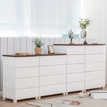 Japan Alice IRIS closed storage cabinet wide drawer type Alice plastic clothes toy finishing cabinet