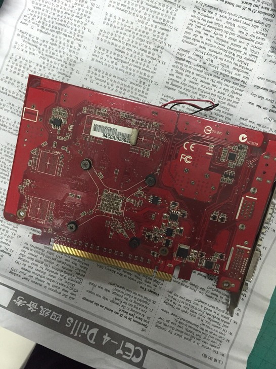 华硕4830512mddr3显卡转让