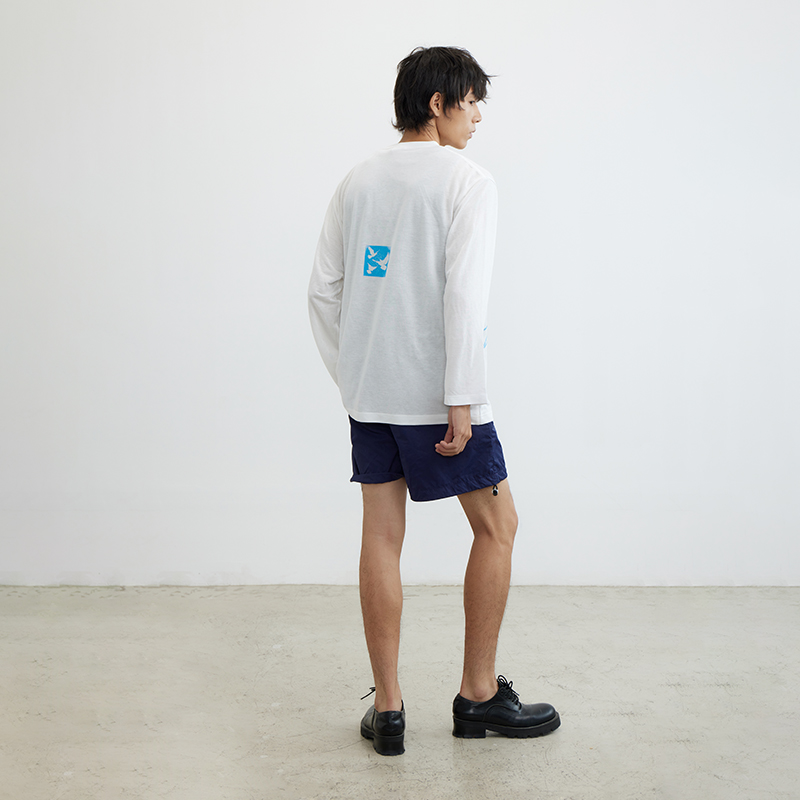 CONP 23SS Total freedom T-shirt “彻底自由”宝蓝标语T恤