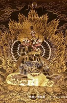 Black Gold Pure Gold 24K Famous Master Weed Nepali Pure Hand Painted Tibet Handmade Donka Hang Painting