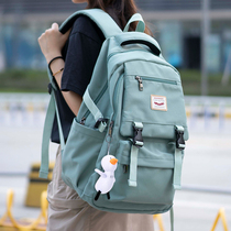 Girls students Schoolbags High School College Students Trend Double Shoulder Bag Day Ensemble Casual Backpacks 2021 new womens kits