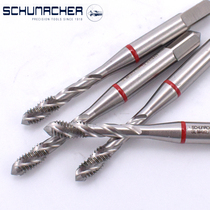 German imported Shu Mi plus red circle spiral wire tapping M2M2 5M3M4 processing high strength heat treatment steel quenched and tempered steel