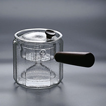Heat-resistant glass teapot bubble Teapot side hand cooking teapot filter tea maker kung fu tea set steamed teapot health pot