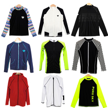 Mens swimsuit blouses sunscreen speed dry snorkeling snorkeling jellyfish with long sleeves Drift diving surf swimsuit spa