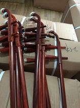 Hot sale boutique African leaflet red sandalwood erhu pole Yuehu pole Gaohu pole National musical instrument accessories