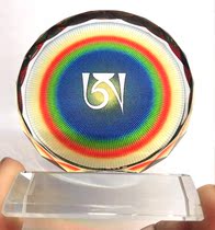 Diameter 8cm Sunflower crystal ornaments