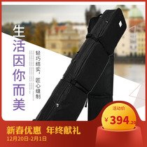 Silent roller snowboard bag Single board double board universal 2 payment ski shoe bag Ski holder bag Full waterproof bag